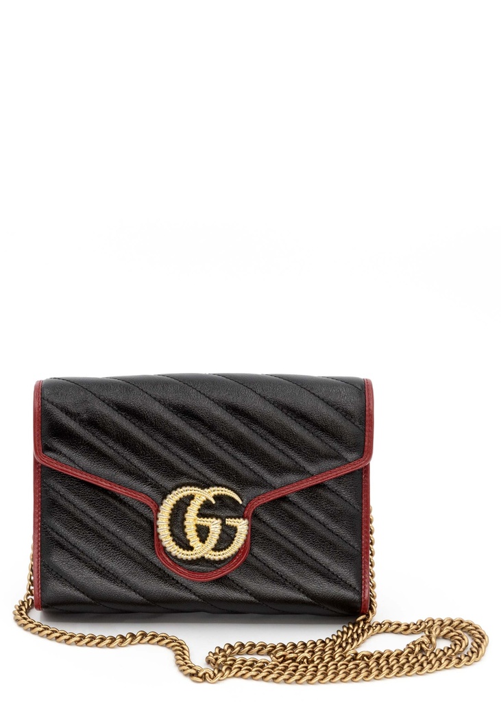 Sac GUCCI Marmont Wallet on chain